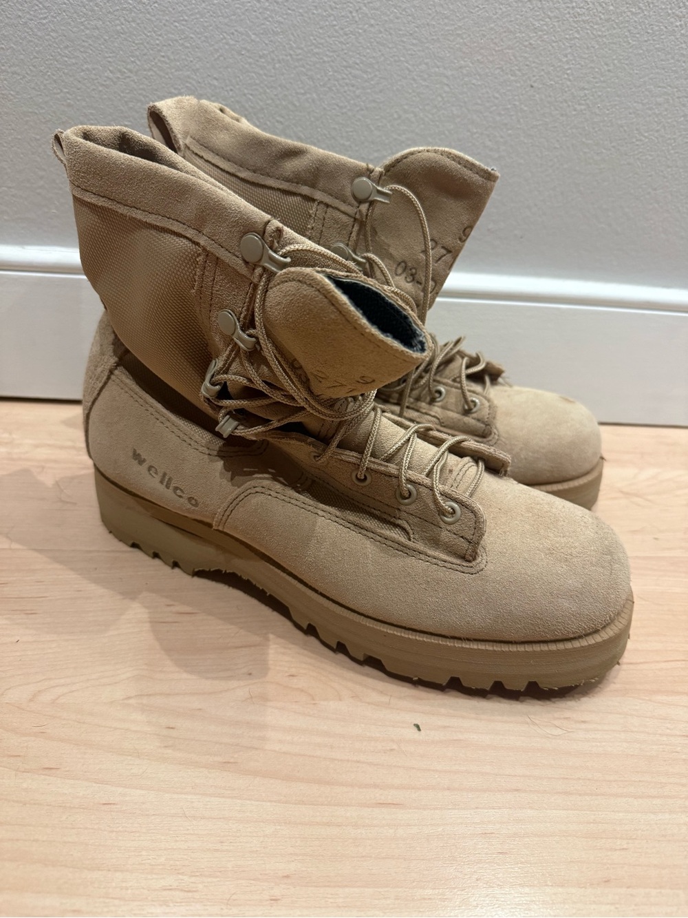 Wellco Vibram Sole Military Boot